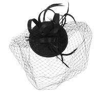 COLLBATH Wedding Bridal Hair Accessories Fascinator Clip Bridal Headpiece Hat Wedding Fascinators for Women