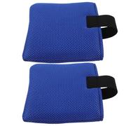 COLLBATH Wheelchair Footrest Pad Non-Slip Soft Leg Rest Cushion Ergonomic Foot Protection Cover Elderly Wheelchair Accessory Abrasion-Resistant Footplate Protector Easy Clean
