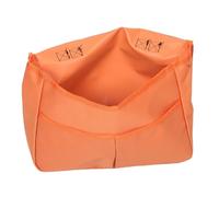 COLLBATH Wheelchair Hanging Storage Bag with Side Pockets High Visibility Orange for Travel Daily Use Compatible with Walkers Mobility Aids