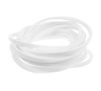 COLLBATH White Silicone Seal Strip: Food Safe Replacement Lid Gasket for Glass Food Container Bento Box Canister Jar - 5m Airtight Leakproof Insert Ring for DIY