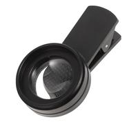 COLLBATH Wide-angle Macro Phone Camera Lens 0.45x Two-in-one Ultra Wide Angle Macro Lens for Smartphone Photography Black Special Effects