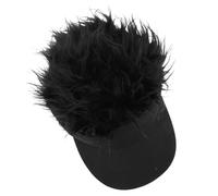 COLLBATH Wig Baseball Cap with Curved Brim for Women Lightweight Sun Blocking Peaked Duckbill Hat Portable Fashionable Outdoor Sports Accessory for Casual Daily Travel Yoga Vacation
