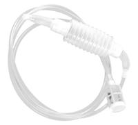 COLLBATH Wine Filter Plastic Siphon Tube for Yellow Wine Bottling and Home Brewing 1 Set White Food Grade 6.6Ft Clear Tube