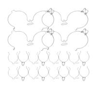 COLLBATH Wire Clamp Locking Clips 10Pcs Metal Buckle for Glass Jars with Snap-Fit Spring Mechanism Suitable for Jam and Honey Jars