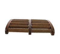 COLLBATH Wood Foot Massage Roller for Acupoint Stimulation and Improved Sleep Quality, Curved Wooden Foot Roller Made of Wood, Lightweight Design for Office and Travel Use