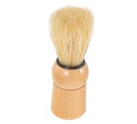 COLLBATH Wooden Beard Brush for Men Boar Bristle Barber Brush for Styling and Shaving Broken Hair Cleaner Suitable for Home Travel and Salon Use