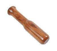 COLLBATH Wooden Garlic Masher Hand Mixer Pestle Pounder for Home Kitchen Traditional Garlic Crusher Stick for Smooth Paste Easy to Clean Seasoning Grinder Tool
