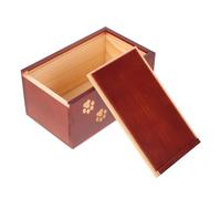 COLLBATH Wooden Pet Cremation Urn for Ashes Memorial Urn for Dogs Cats Thoughtful Pet Burial Box to Hold Memories Photos Lasting Tribute