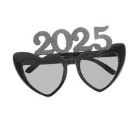 COLLBATH Year Party Eyeglasses Fun Decorative Heart Shaped Sunglasses for Festive Celebrations Comfortable Lightweight Design for All Ages for Photo Booth Props and Dancing Events