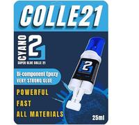 Colle21 Epoxy Bi-Component - 25 ml | High-Performance Epoxy Glue for Model Making, DIY, and Technical Repairs