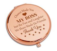 Colleague Appreciation Gifts Travel Compact Pocket Makeup Mirror for Coworkers Colleague Birthday Gifts Funny Coworker Leaving Gifts Going Away Gifts Boss Retirement Gifts Goodbye Gift for Colleague