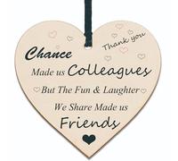 Colleague Gifts Sign Chance Made Us Colleagues Gifts for Friendship, Leaving Presents for Colleagues Teacher, Work Bestie Appreciation Gifts Farewell Gifts for Coworkers Christmas Xmas