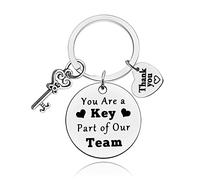 Colleague Keyring Gift Coworker Going Away Gift Employee Keyring Gift Funny Gift for Work Bestie Thank You Gift for Coworker Friend Appreciation Keyring Gift for Men Employee Farewell Leaving Gift