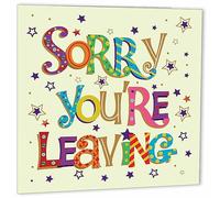 Colleagues Leaving Card - Sorry You're Leaving - Co Worker Goodbye Cards