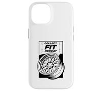 Collect Fit Repeat Garage Stance Culture Custom Car Scene Case for iPhone 14