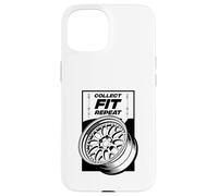 Collect Fit Repeat Garage Stance Culture Custom Car Scene Case for iPhone 15