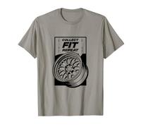 Collect Fit Repeat Garage Stance Culture Custom Car Scene T-Shirt