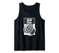 Collect Fit Repeat Garage Stance Culture Custom Car Scene Tank Top