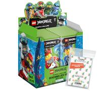 collect-it.de MY HOME OF CARDS + TOYS Exclusive Blue Ocean Storage Cases - Lego Ninjago 7 Next Level Trading Cards - 1 Display (50 Boosters) + 3 Limited Star Wars Cards