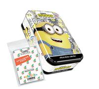 collect-it.de MY HOME OF CARDS + TOYS Exclusive Storage Cases in Bundle with Minions - Looking for the Mini Boss - Collectible Sticker - 1 Tin Box (Motif 1)