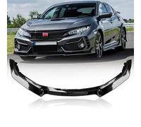 Collect Light 3Pcs Front Bumper Spoiler Lip for 2016-2020 Honda Civic Glossy Black Body Kits Spoiler