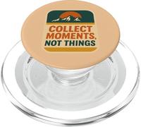 Collect Moments Not Things Retro Adventure Vibe PopSockets PopGrip for MagSafe