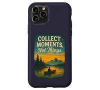 Collect Moments Not Things Vintage Nature Scene Case for iPhone 11 Pro
