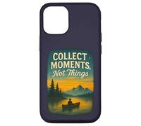 Collect Moments Not Things Vintage Nature Scene Case for iPhone 12/12 Pro