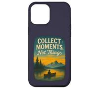 Collect Moments Not Things Vintage Nature Scene Case for iPhone 12 Pro Max