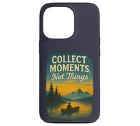 Collect Moments Not Things Vintage Nature Scene Case for iPhone 13 Pro