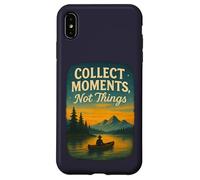 Collect Moments Not Things Vintage Nature Scene Case for iPhone XS Max