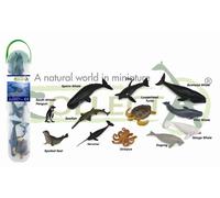 Tachan Marine animals set mini 12 pieces 7-11 cm