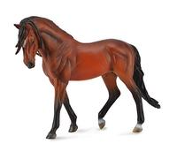 Bigjigs Toys Collecta Andalusian Stallion Horse Toy, Hand Painted, Brown