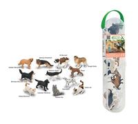 CollectA Box of 12 Mini Animal Pets CollectA Multicolor