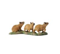 CollectA Capybara Babies, Animal Figure Set | Realistic Collectable Animal Figure Set for Imaginative Play, Gift for Kids Age 3+
