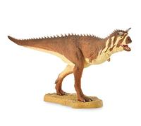Bigjigs Toys Collecta Carnotaurus Dinosaur Toy, Hand Painted, Brown