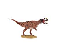 Bigjigs Toys Collecta Ceratosaurus Dinosaur Toy With Movable Jaw, Hand Painted, Orange