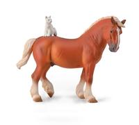CollectA Draft Horse with Cat