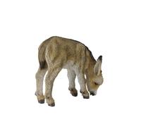 CollectA Farm Life Donkey Foal (Grazing) Toy Figure - Authentic Hand Painted Model