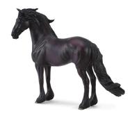 CollectA Friesian Stallion, Horse Figure | Realistic Collectable Animal Figure for Imaginative Play, Gift for Kids Age 3+
