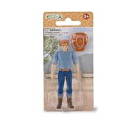 CollectA Hobby Rider with Cowboy Hat - Riding Playset, Horse Toys & Figures, Realistic & Hand Finished, Gifts For Toddlers & Kids, Age 3 Years +