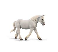 CollectA Boulonnais Mare (Grey) - Realistic Hand-Finished Horse Toy, Animal Figures, Educational Toys, Ideal For Imaginary Play, 3 Years +