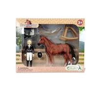 Collecta Rider And Racing Accessories Brown Kids