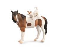 CollectA, Mare & Terrier Animal Figurine, Collectable Roleplay Toy Figure