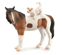 CollectA, Mare & Terrier Animal Figurine, Collectable Roleplay Toy Figure