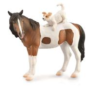 CollectA, Mare & Terrier Animal Figurine, Collectable Roleplay Toy Figure