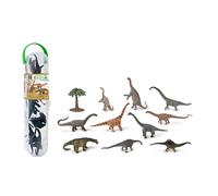 CollectA Box of Mini Sauropods - 11pcs Hand Finished Dinosaur Figure Set with Carry Case, Realistic Prehistoric Figures & Models, Animal Gifts For Toddlers & Kids, Age 3 Years +