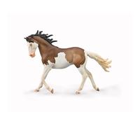 CollectA Mustang Mare (Bay Splash Overo) - Realistic Hand-Finished Horse Toy, Animal Figures, Educational Toys, Ideal For Imaginary Play, 3 Years +
