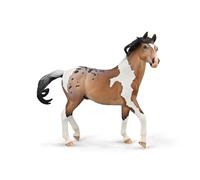 CollectA Mustang Stallion Bay Pintoloosa (Deluxe 1:12 Scale) - Realistic Hand-Finished Horse Toy, Animal Figures, Ideal For Imaginary Play, 3 Years +