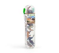 CollectA Prehistoric Mammal Tube Minis, Box Mini - Selection of Hand Painted Prehistoric Mini Mammals - 12 Pc Set - Suitable for Ages 3 Years and Up